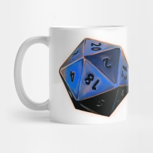 Fantastical Blue  D20 Mug